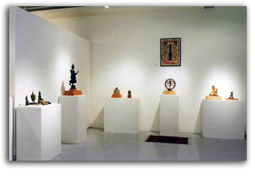 Image of Indian-Gandhara Gallery installation.