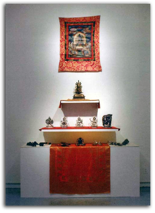 Image of Tibet Gallery installation.