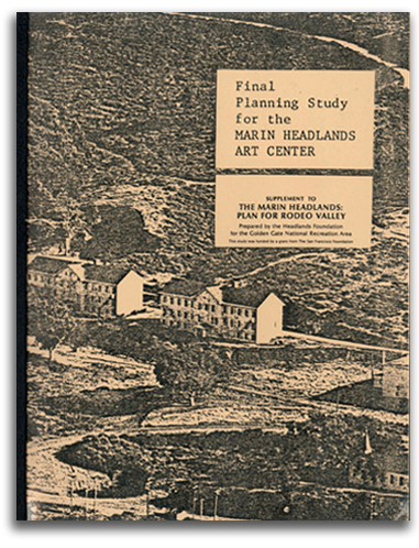 Image of Marin Headlands planning brochure cover.