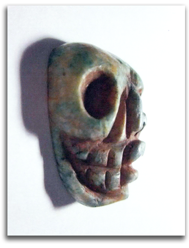 Image of Olmec Nonduality Face - view 3.