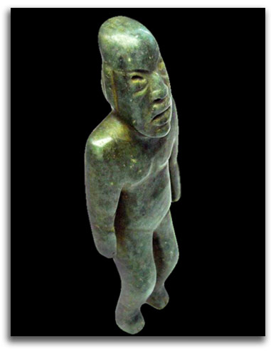 Image of Olmec Shaman figure.