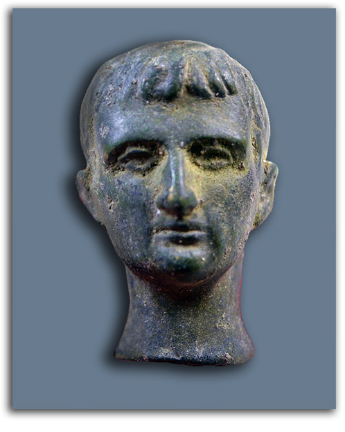 Image of Roman head.