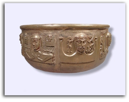 Image of Celtic cauldron.