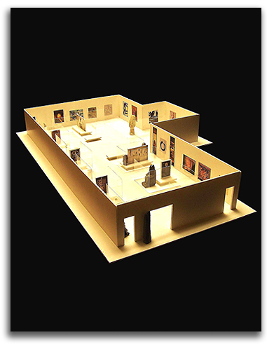 Image of World History Learning Center model