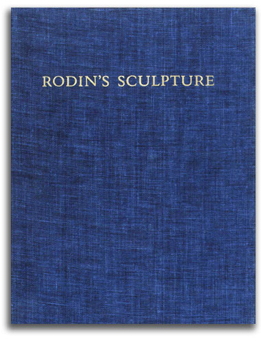 Image of  Rodin Sculpture book cover.