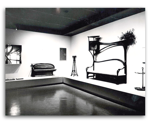 Second photo of HECTOR GUIMARD show at MoMA.