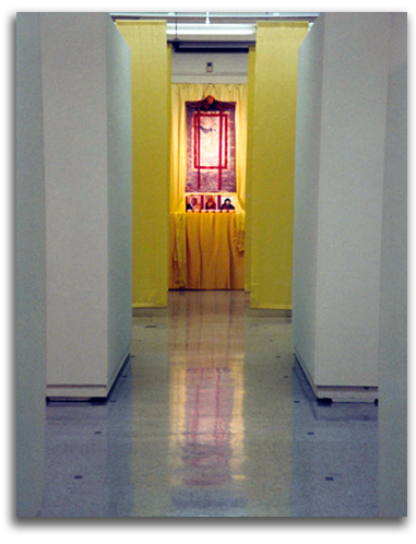 View of "Lion's Roar" installation by FLG.